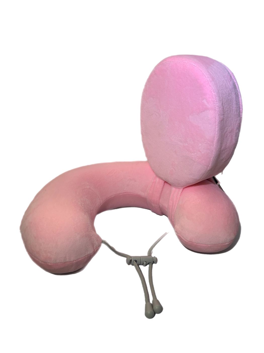 Nap-Star pink 2-in-1 neck and head travel pillow