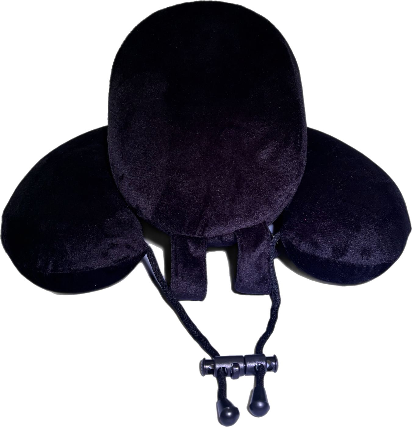 Nap-Star black 2-in-1 neck and head travel pillow